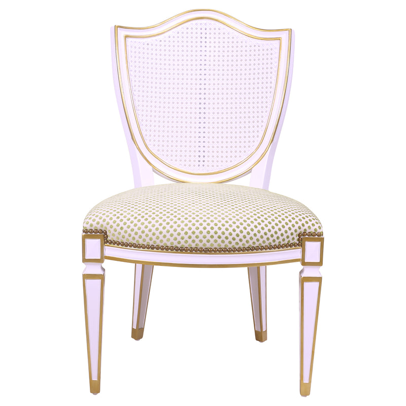 LOUIS XVI SHIELD BACK SIDE CHAIR