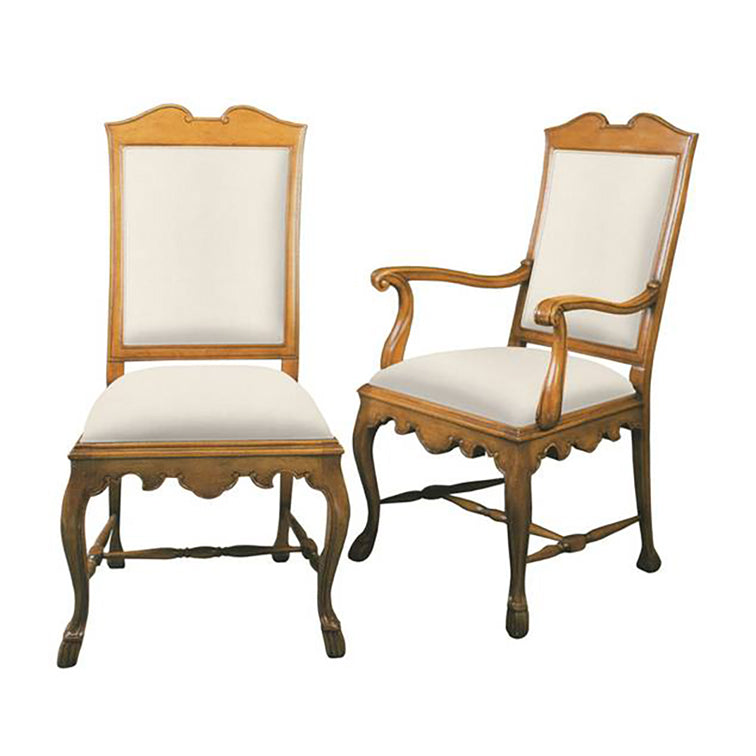 PORTUGUESE STYLE CHIPPENDALE SIDE CHAIR