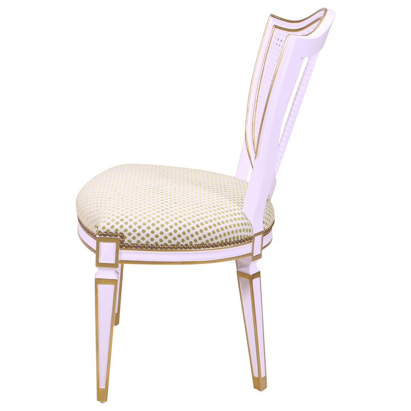 LOUIS XVI SHIELD BACK SIDE CHAIR